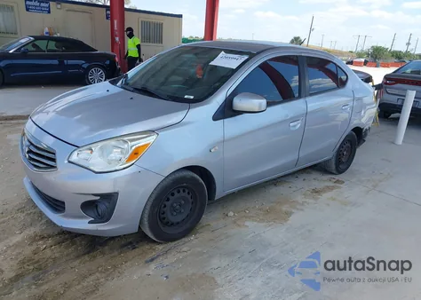 2017 Mitsubishi Mirage G4 Es из США, поврежденный, VIN ML32F3FJ6HHF14477